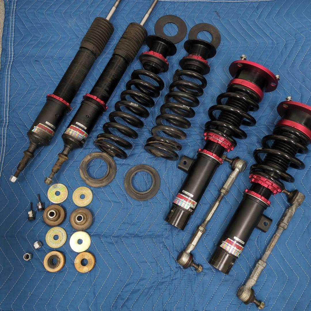 【ジャンク】BLITZ車高調 92481 DAMPER ZZ-R  3 BLITZ（ブリッツ） DAMPER ZZ-R 車高調 1台分 日産 サクラ SAKURA