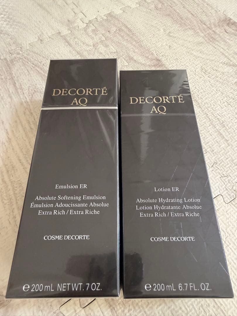 【新品未開封】コスメデコルテAQローションエマルジョンER DECORTE（デコルテ） 【国内正規品】2月16日新発売 コスメデコルテ