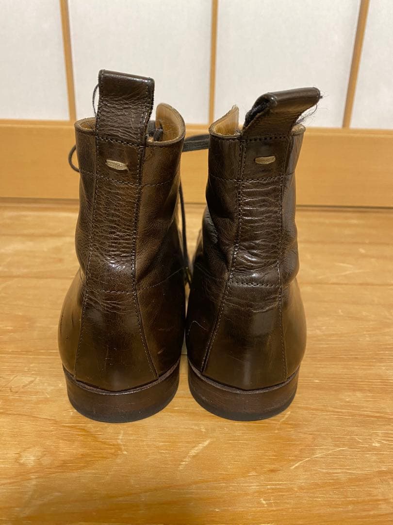 マーガレットハウエル プレミアムライン レースアップブーツ