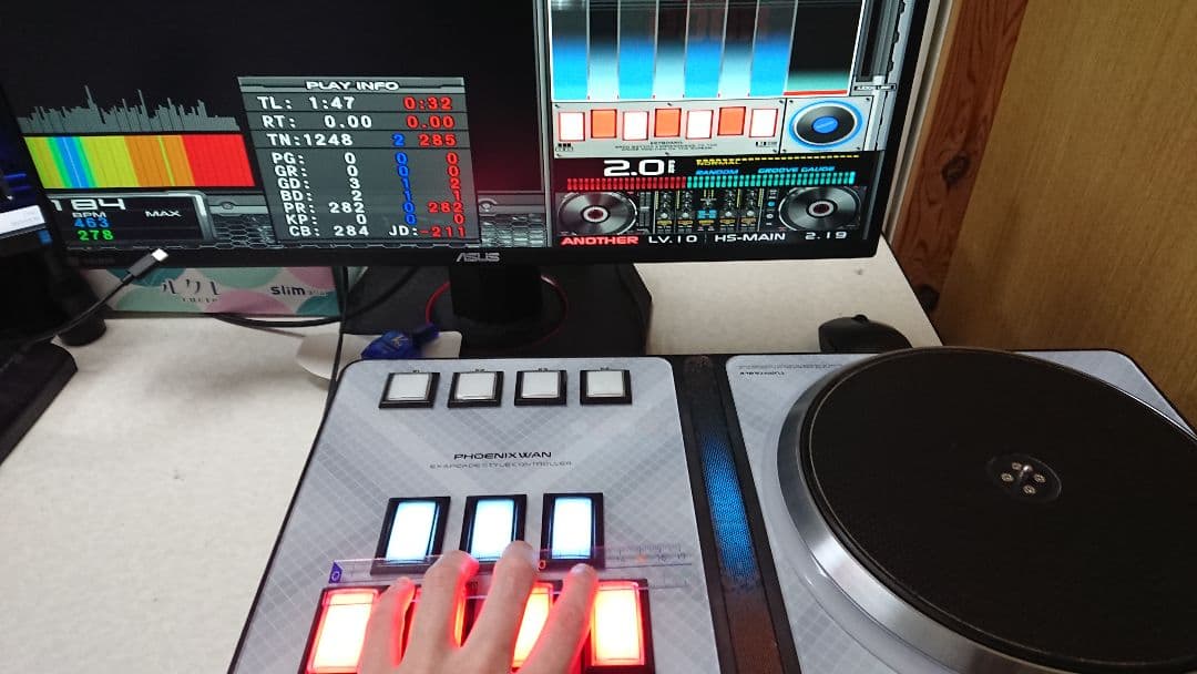 動作確認済み】PHOENIXWAN 旧基盤 三和ボタン EMP皿 静音化 - メルカリ