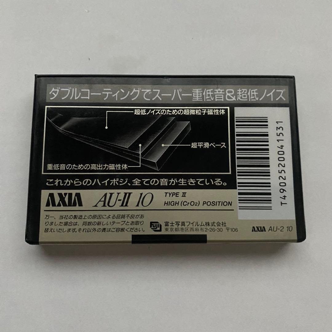 FUJI FILM AU-2 10 アクシア カセットテープ 10分 - メルカリ