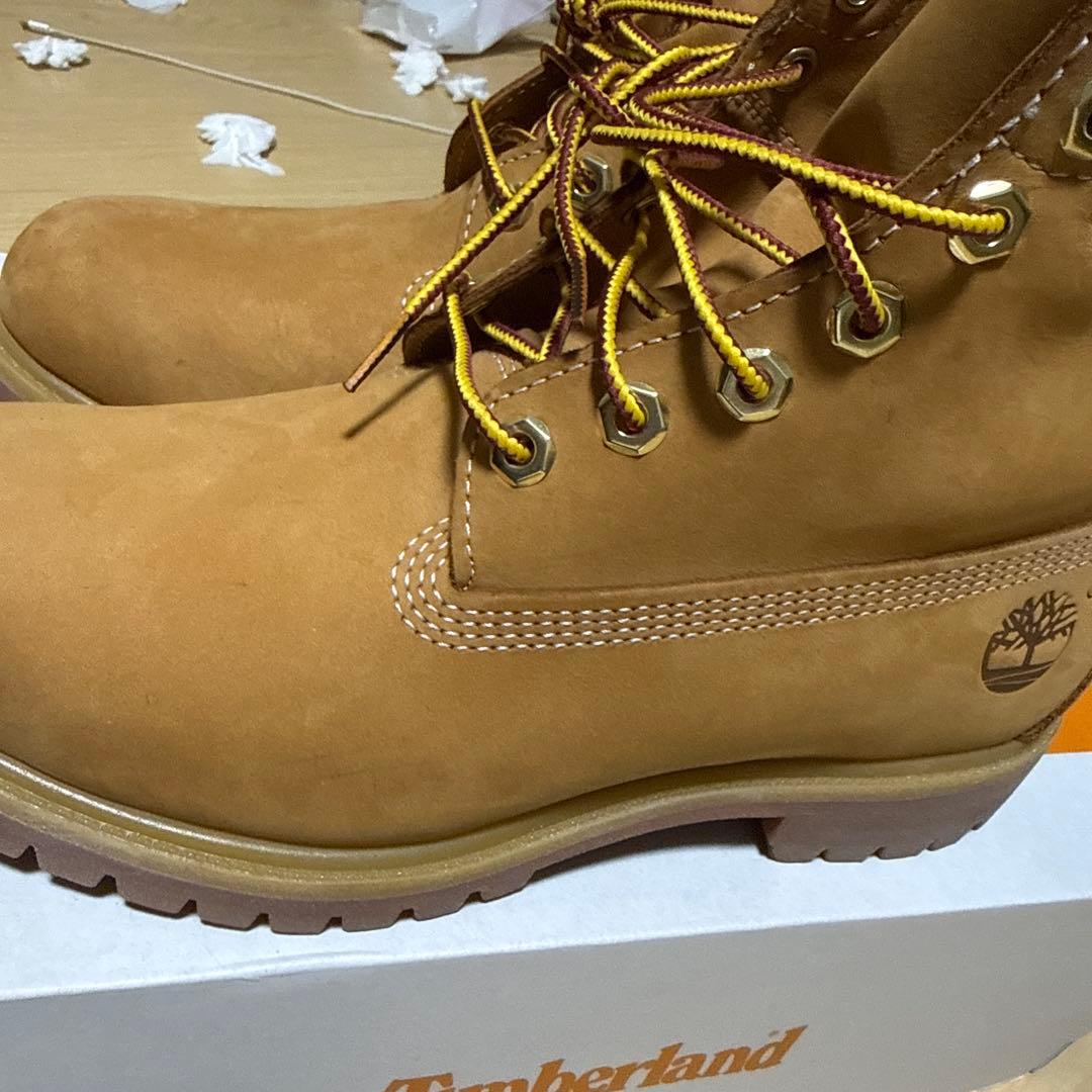 Timberland 防水スエードハイカットブーツ
