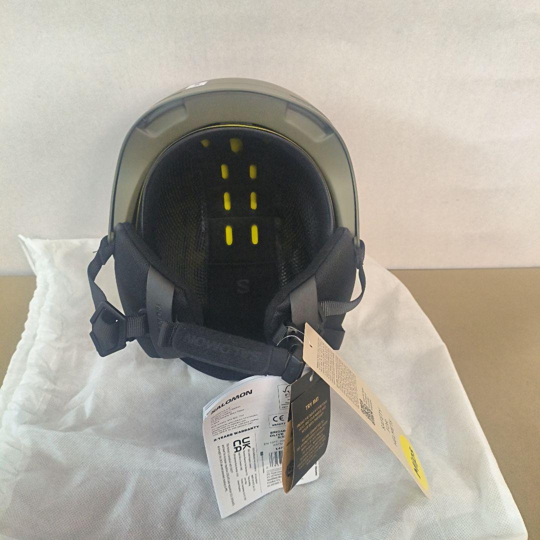 サロモン スキーヘルメット ブリゲード ミップス L47256900 S - メルカリ