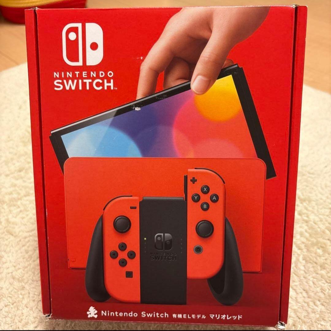 【最終値下げ】Nintendo Switch 有機ELモデル マリオレッド Amazon.co.jp: Nintendo Switch(有機ELモデル) マリオレッド : ゲーム