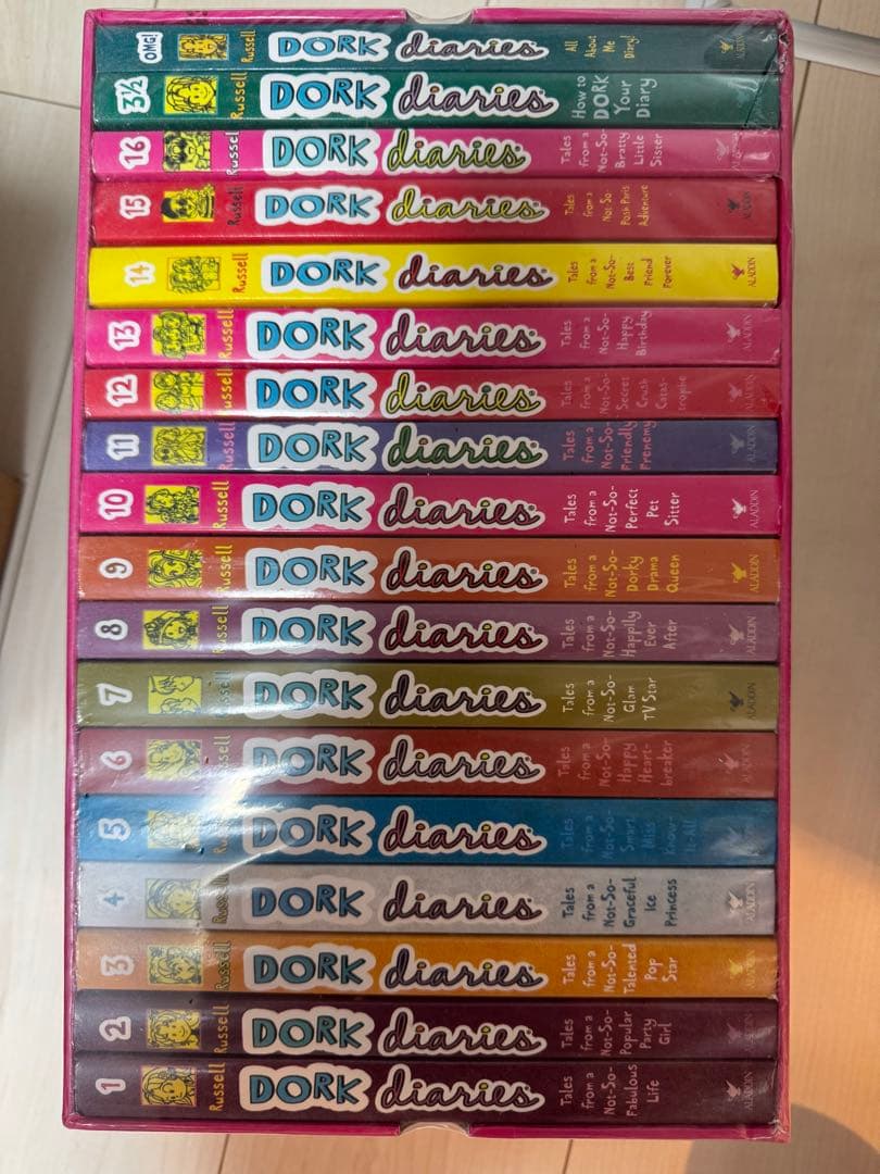 Dork Diaries 絵本18冊 公式音源 マイヤペン非対応 DORK Diaries 18冊