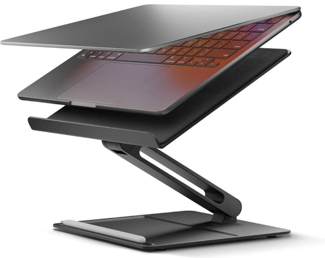 Native Unionノートパソコンスタンド ブラック Native Union DESK LAPTOP STANDをレビュー！海外風の格好良いデスクを