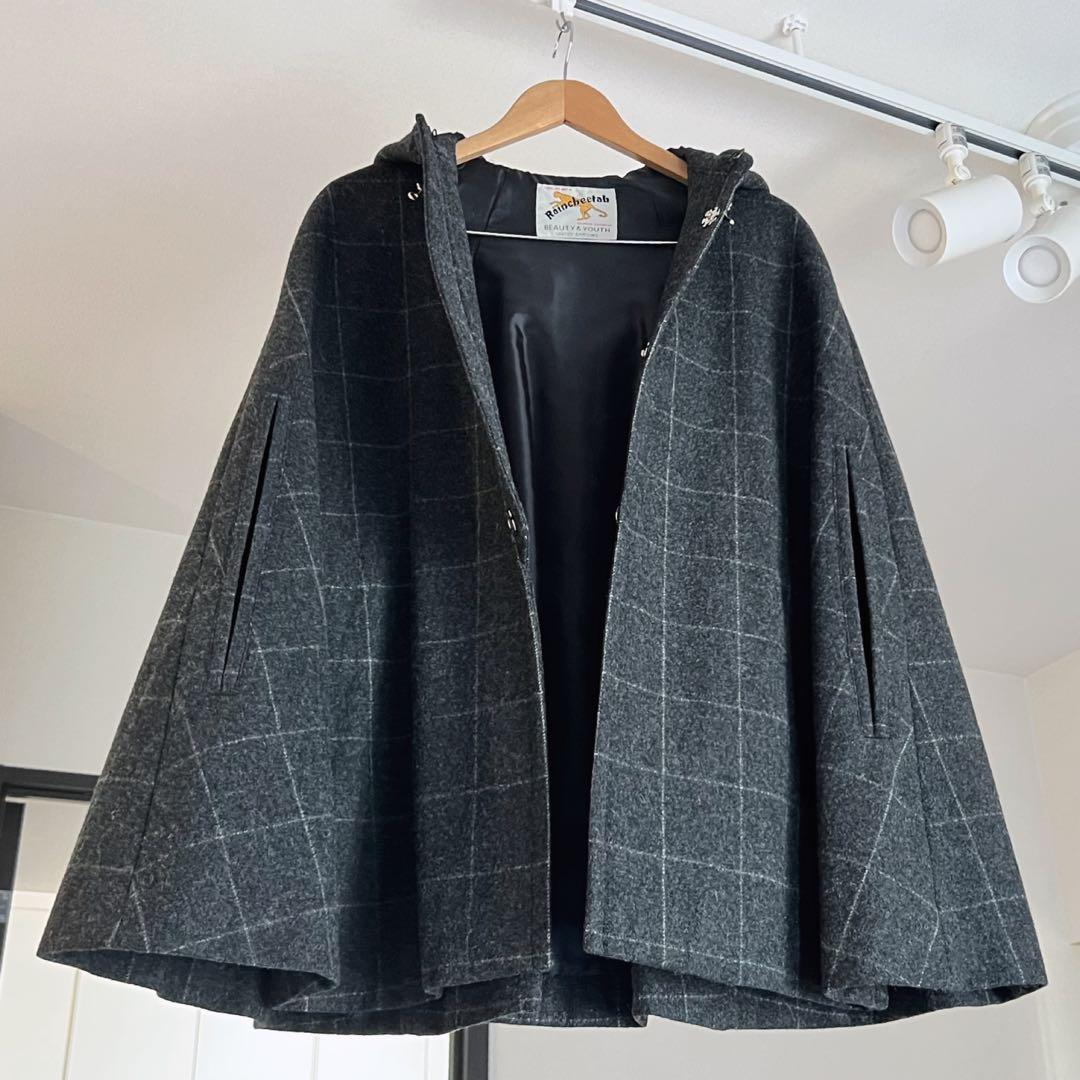 BEAUTY&YOUTH UNITED ARROWS ケープ コート ポンチョ - メルカリ