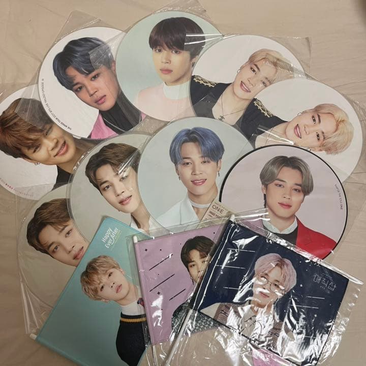 BTS ジミン　うちわ　フラッグ　公式 うちわ ジミン(BTS/防弾少年団) IMAGE PICKET(うちわ) 「BTS MAP OF