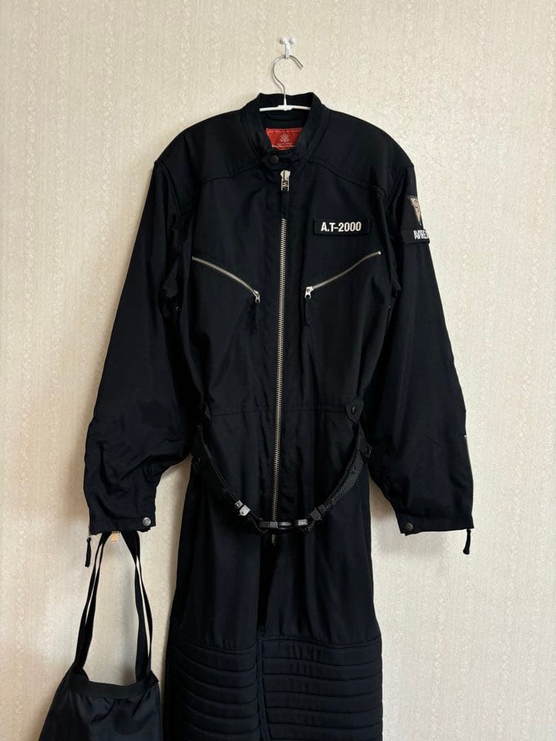 アヴィレックス × アリストトリスト TEAM2000 ジャンプスーツ L 黒