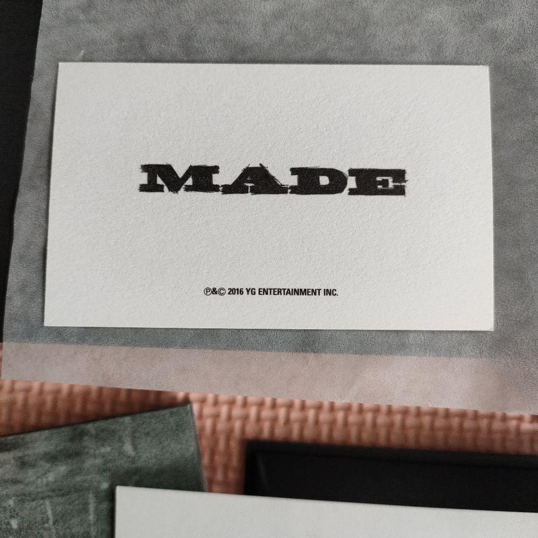 BIGBANG MADE THE FULL ALBUM 韓国盤CD 初回盤 木枠 - メルカリ