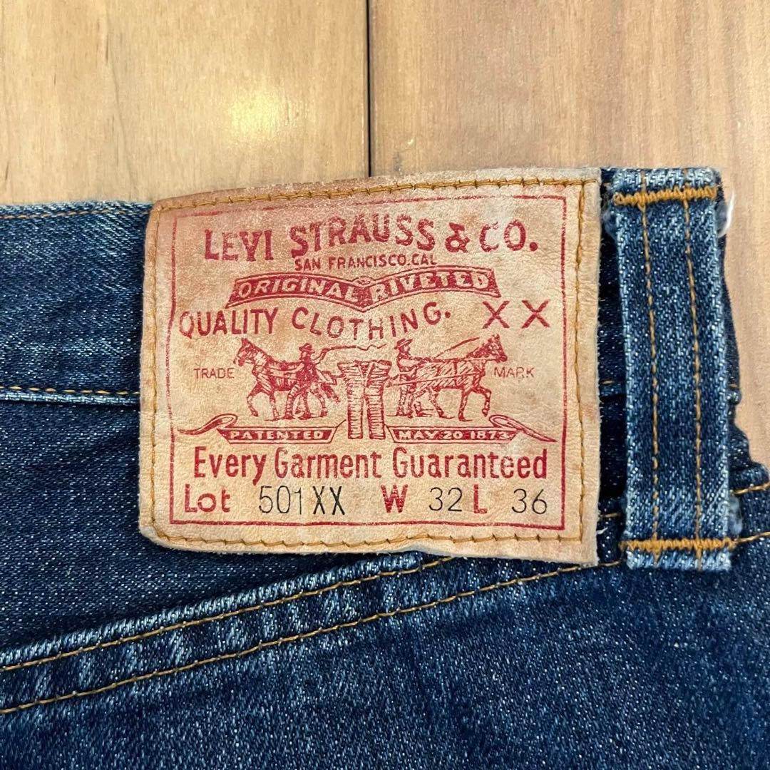 ふ*し様 Levi'sリーバイス501XX 47年復刻 バレンシア製 片面BIG - メルカリ