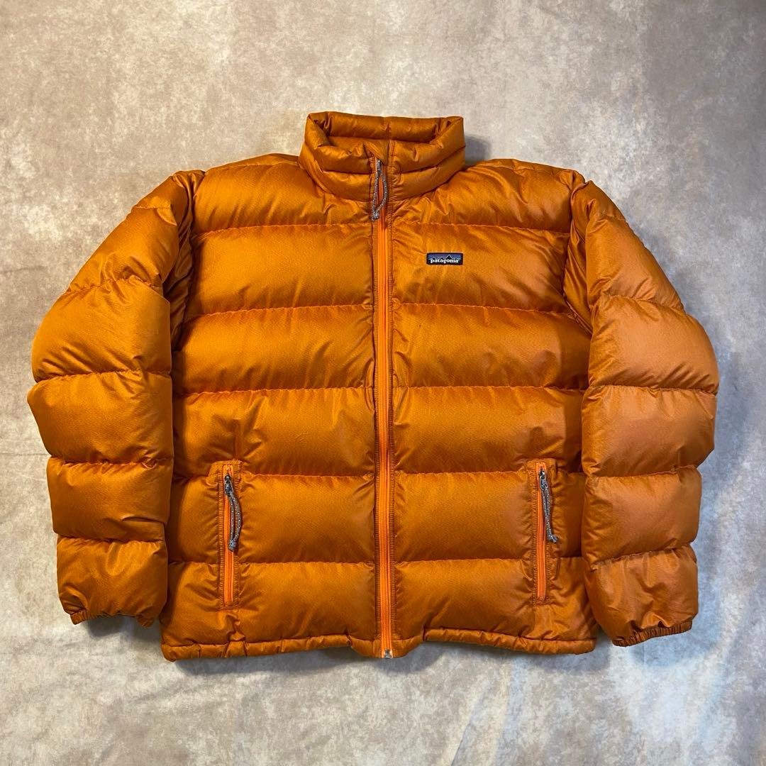 希少 00s Patagonia インサレーショングースダウン オレンジ L - メルカリ