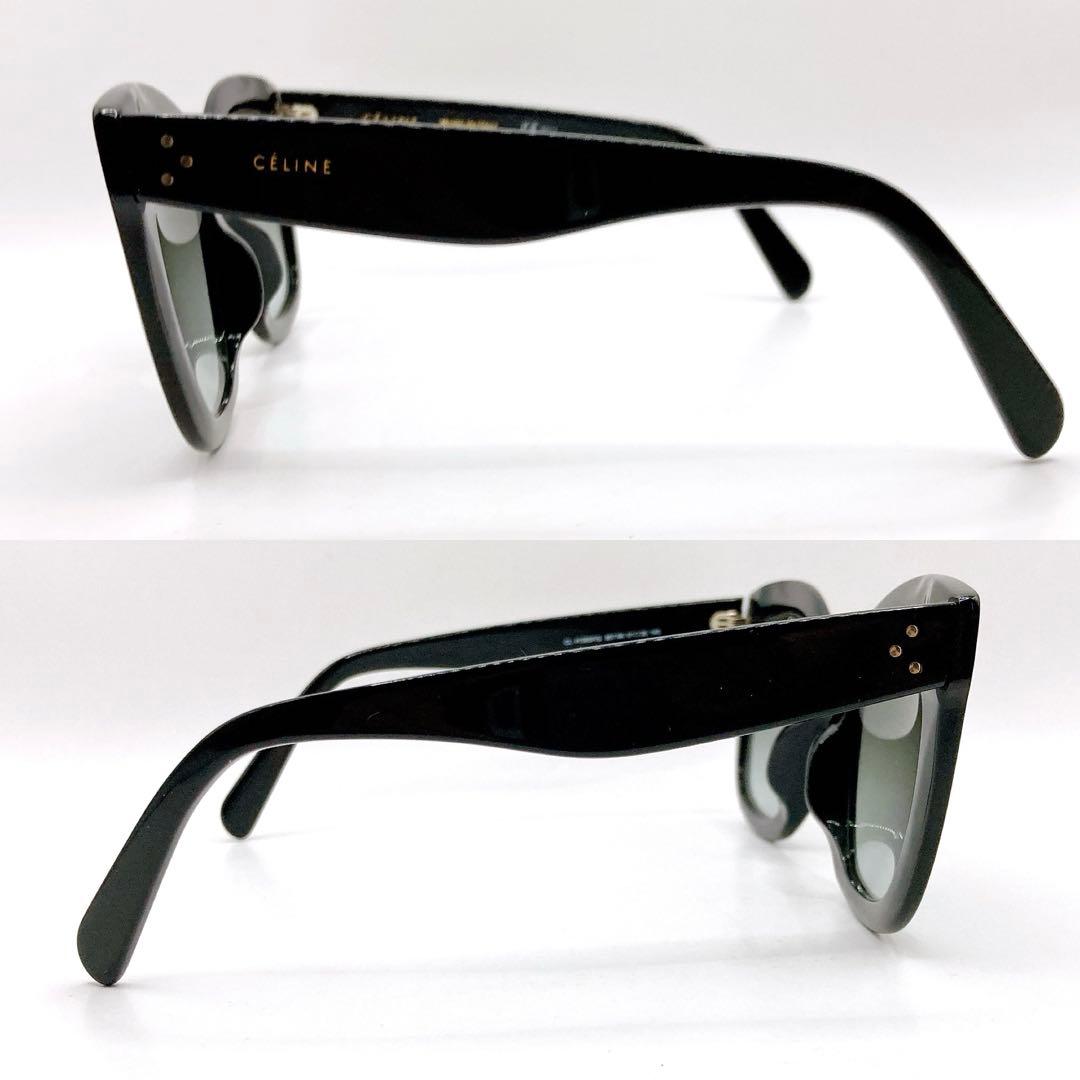 極美品✨CELINE セリーヌ サングラス サイドロゴ ブラック フィービー