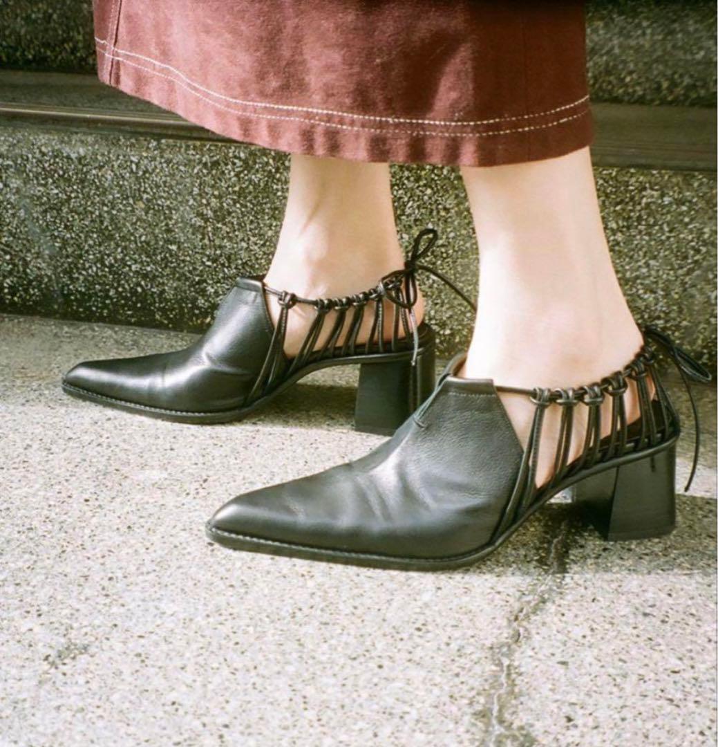 裏張り済み 【UNTISHOLD】 Klara 37 Black - メルカリ