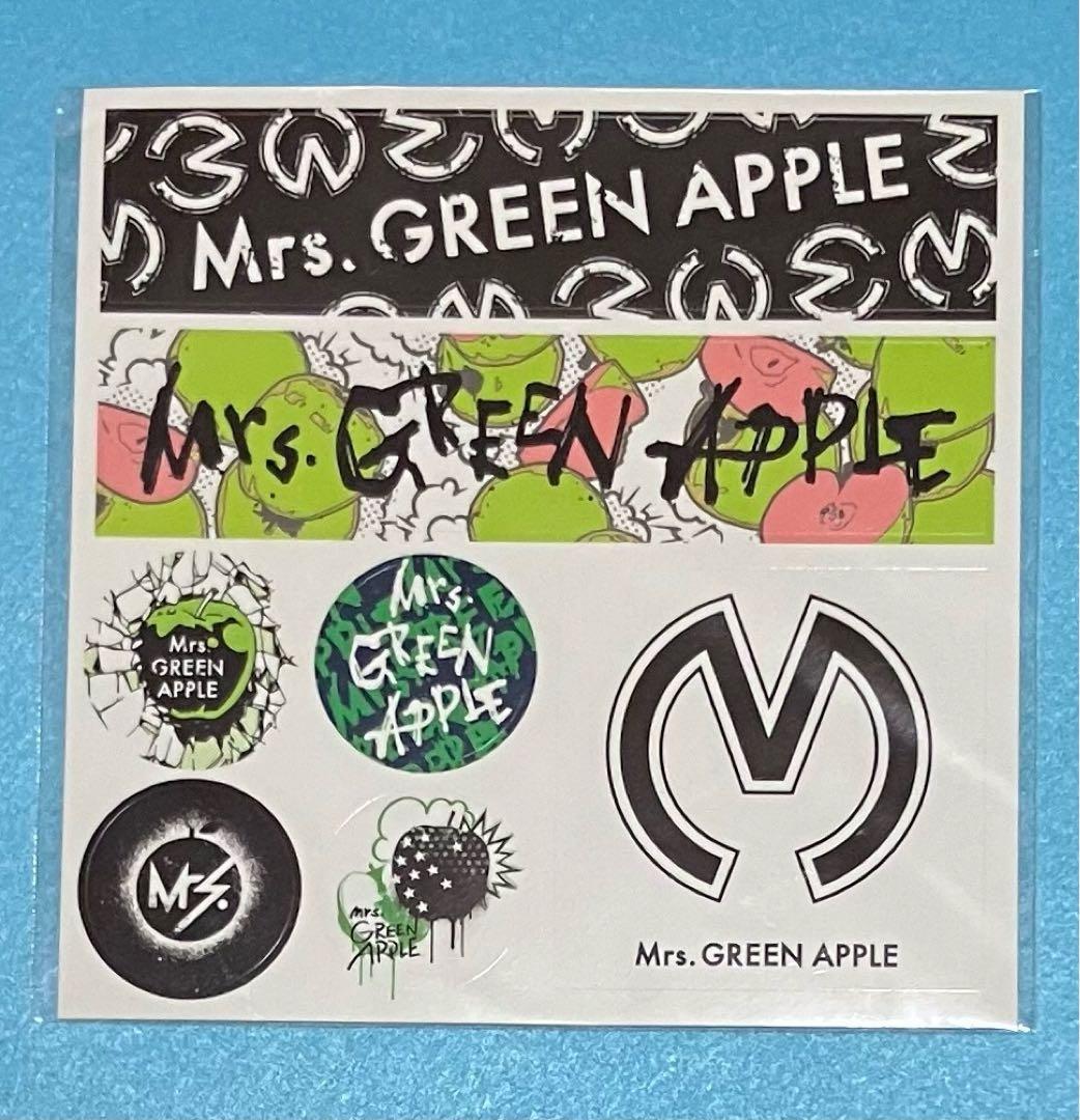 Mrs.GREEN APPLE ステッカー 初期 ミセスグリーンアップル - メルカリ