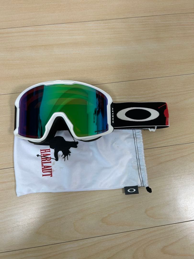 Oakley harlautモデル PRIZMレンズ　ゴーグル フリースキー Targetline オークリー OAKLEY メンズ レディース スキーゴーグル
