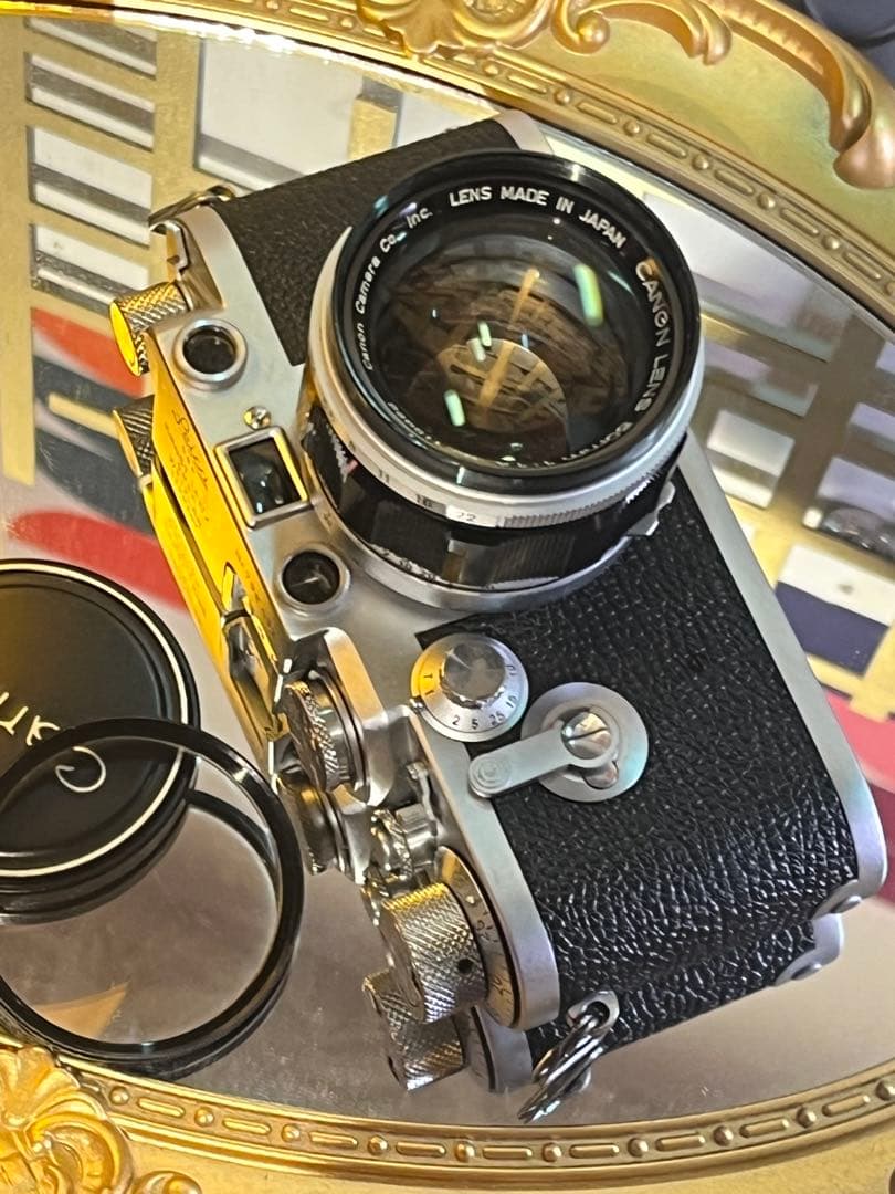 美品 Leica IIIfバルナックライカ Canon 50mm f1.4大口径 この激レア軍用カメラ、ちょっと触ってもいいですか？ スウェーデン