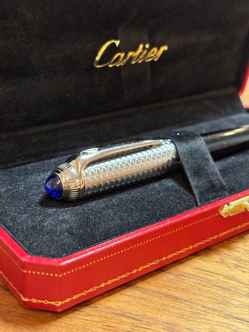 Cartier シルバーボールペン ケース付き