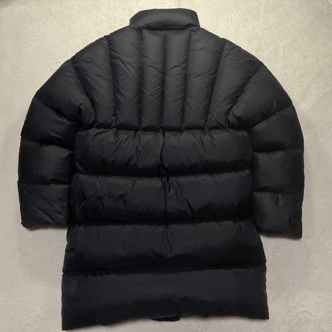 アクネ acne studios ロングダウンコート ブラック サイズ44 肉厚