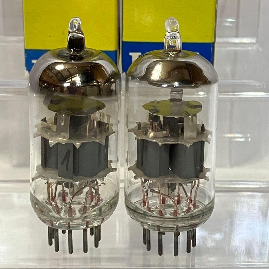 TESLA ECC83 NOS 真空管 旧チェコスロバキア製 2本セット -2