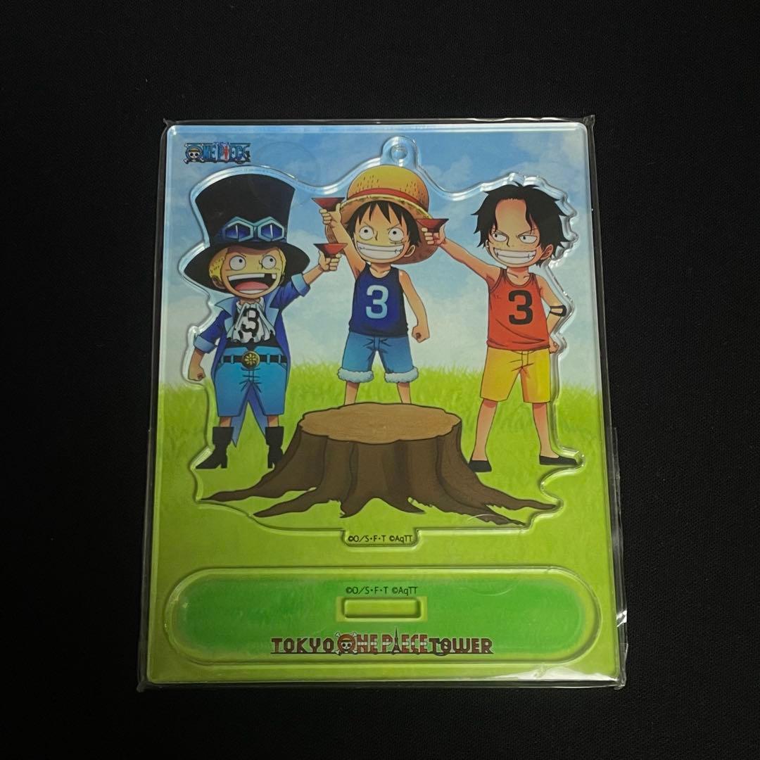 ONE PIECE ワンピース サボ ルフィ エース アクスタ 盃兄弟 - メルカリ