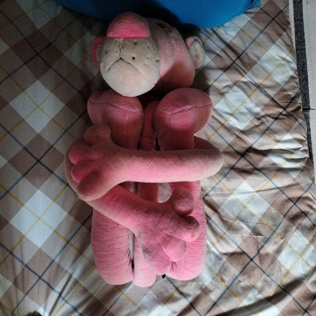 ピンクパンサー 超特大ぬいぐるみ - メルカリ