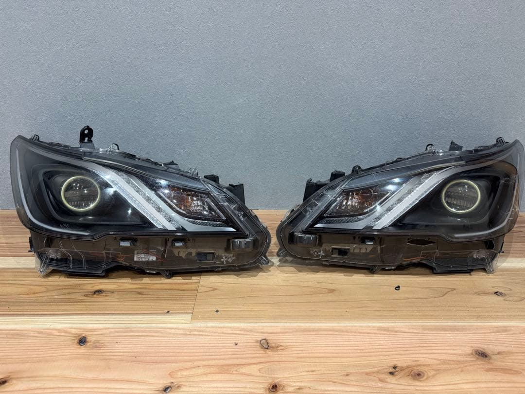 210系クラウン後期 社外ヘッドライト 左右セット 210クラウン 前期 後期 ヘッドライト移植 カスタム事例！インナー