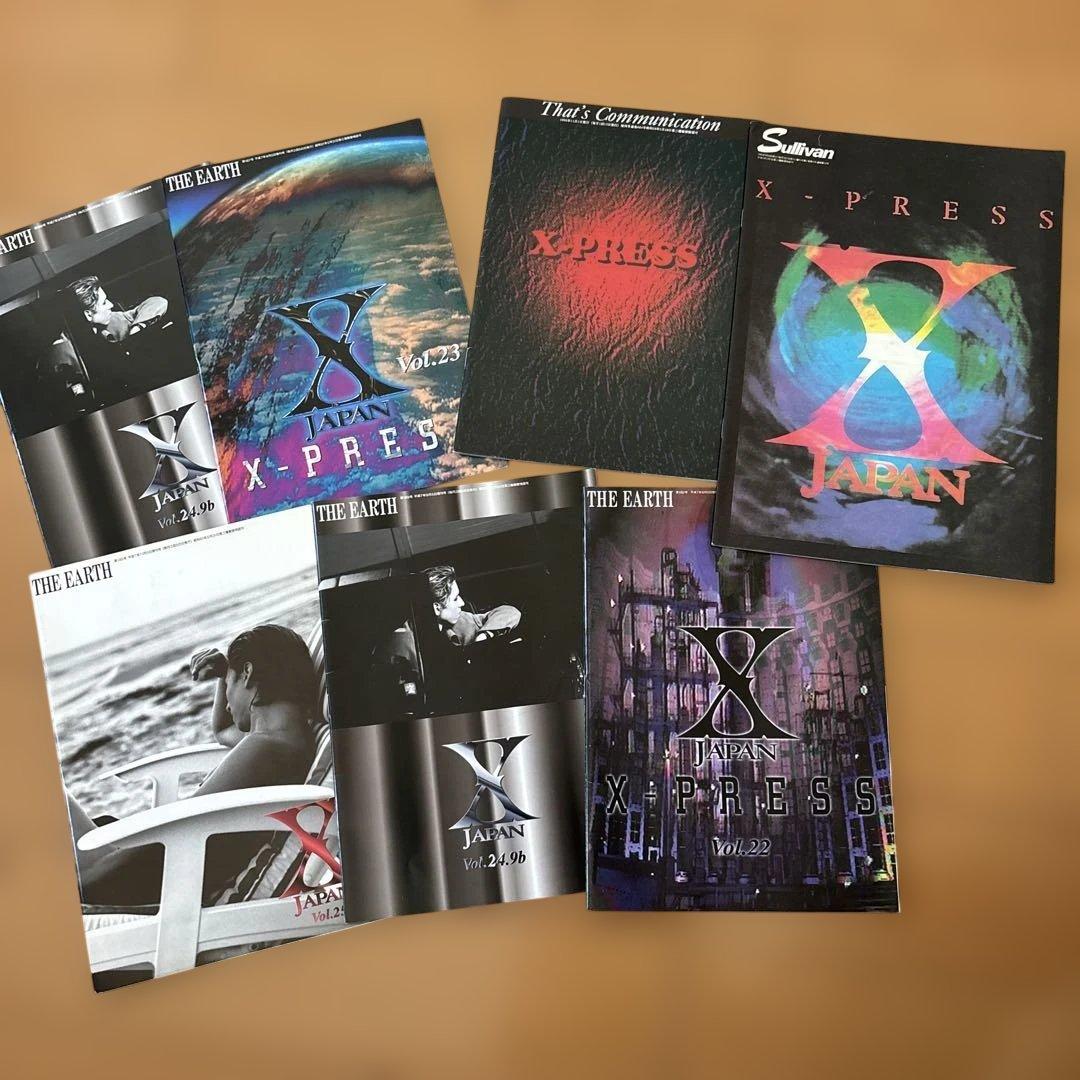 Xjapan ファンクラブ会報誌6冊セット - メルカリ