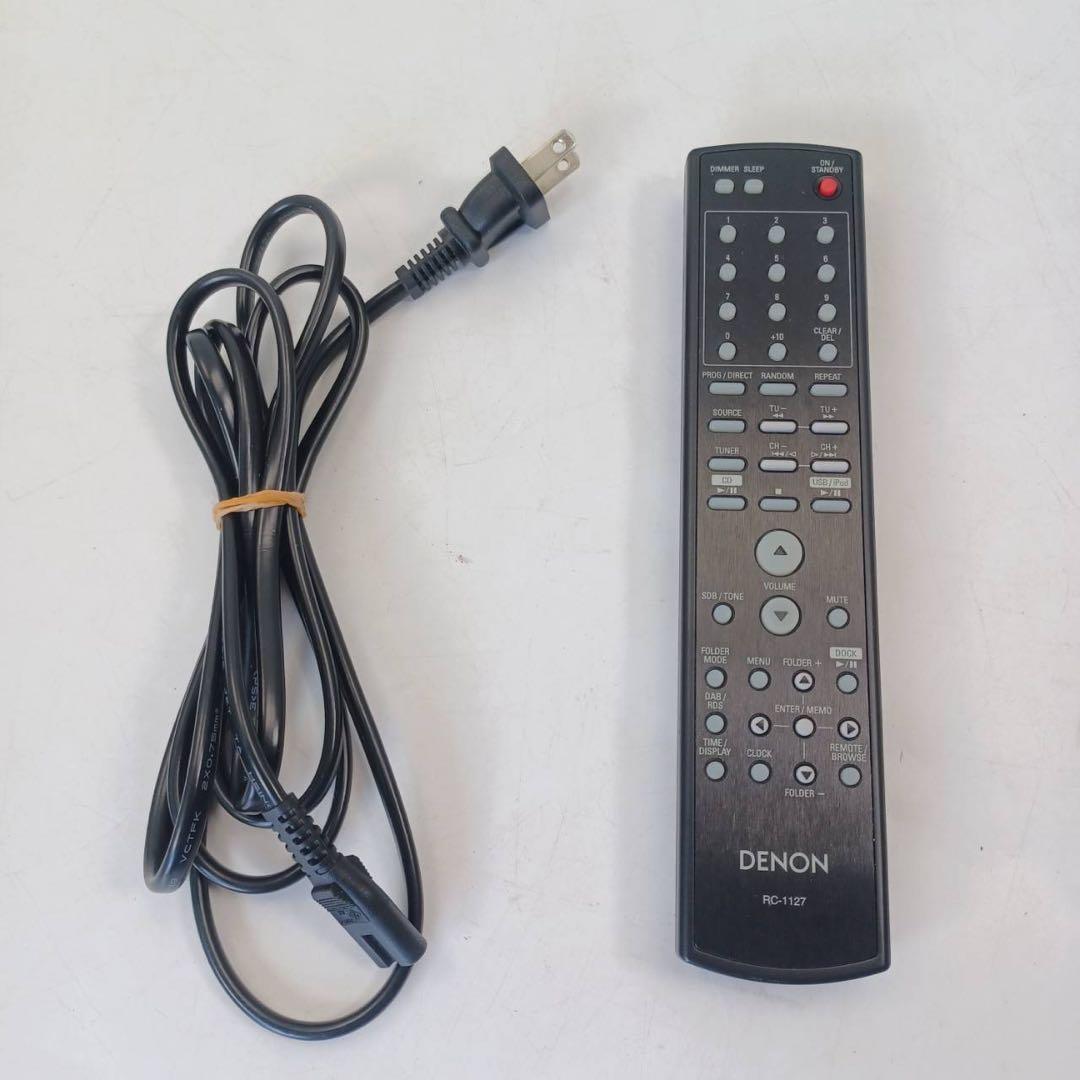 通電のみ確認 DENON CDレシーバー RCD-M38