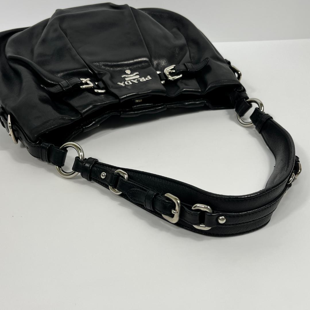 プラダ BR3615 ワンショルダーバッグ ブラック MBZ110 - メルカリ