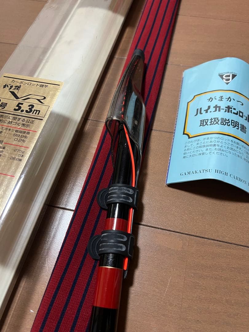 がま磯 gamakatsu がまかつ VR 磯竿 3号 5.3m 未使用品
