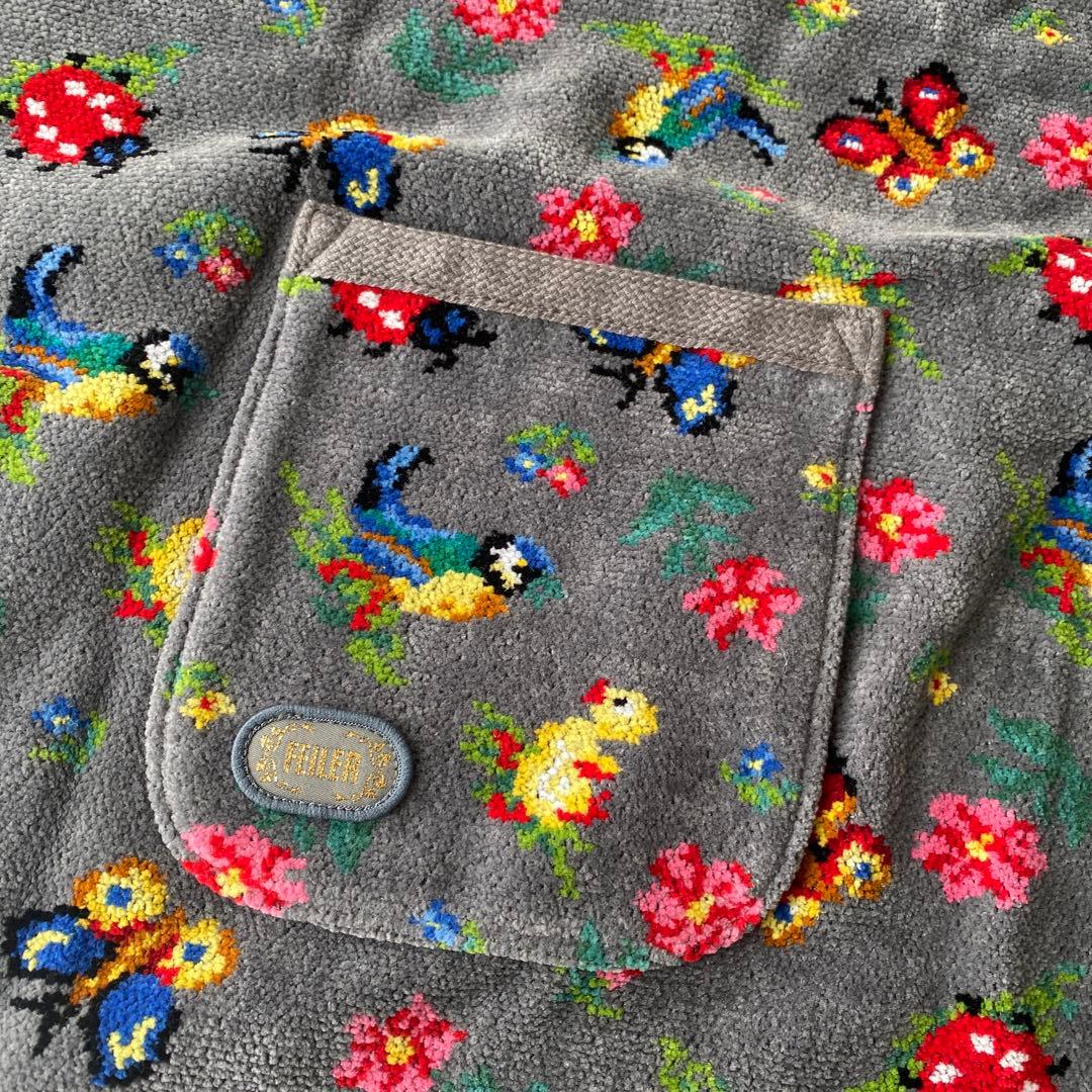 フェイラー ハイジ エプロン グレー 完売品ハイジ エプロン HE-191335