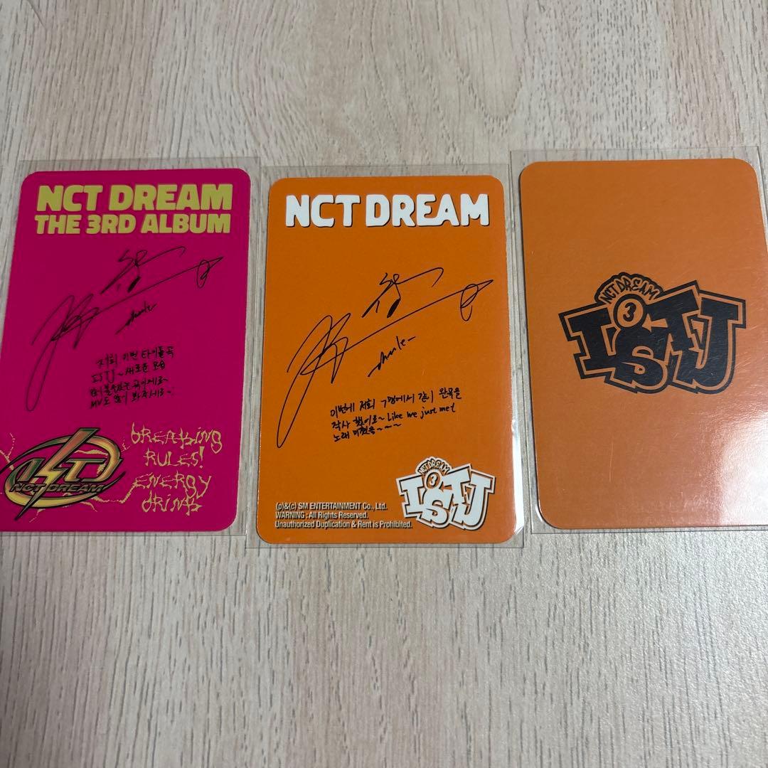 nct dream ISTJ チョンロ トレカセット - メルカリ