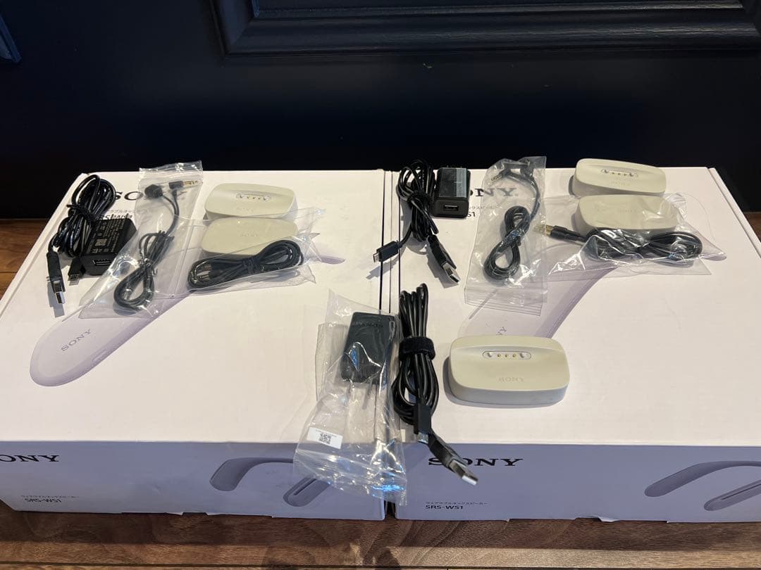 SONY SRS-WS1 ネックスピーカー 3個セット