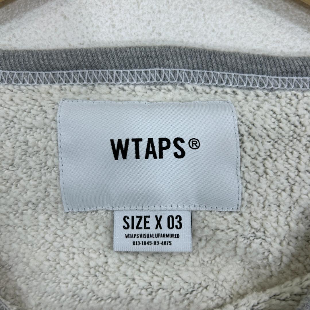 21AW WTAPS ACADEMY CREW NECK GRAY DSPLN - メルカリ