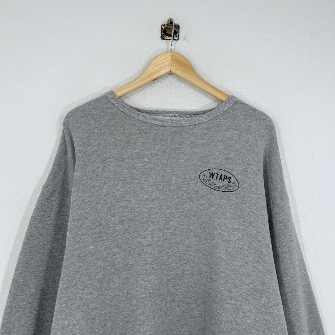 21AW WTAPS ACADEMY CREW NECK GRAY DSPLN - メルカリ