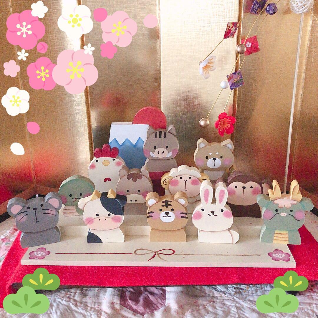 干支 十二支 トールペイント ナチュラル雑貨 お正月 鳥 文鳥 セキセイ