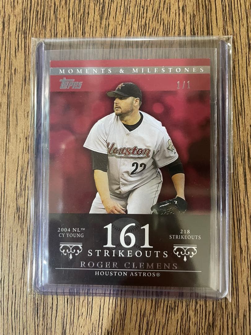ロジャー・クレメンス☆世界1枚☆ROGER CLEMRNS 1/1 Regend - メルカリ