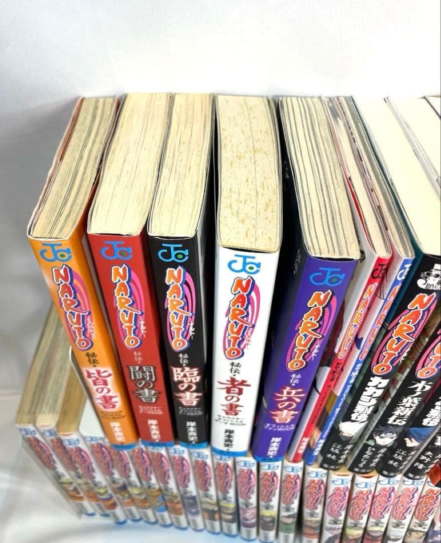 豪華99冊セット】NARUTO―ナルト― 全72巻 ＆ 関連本 27冊 - メルカリ