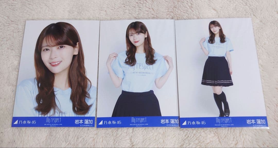 乃木坂46 生写真 岩本蓮加 My respect ライブTシャツ コンプ - メルカリ