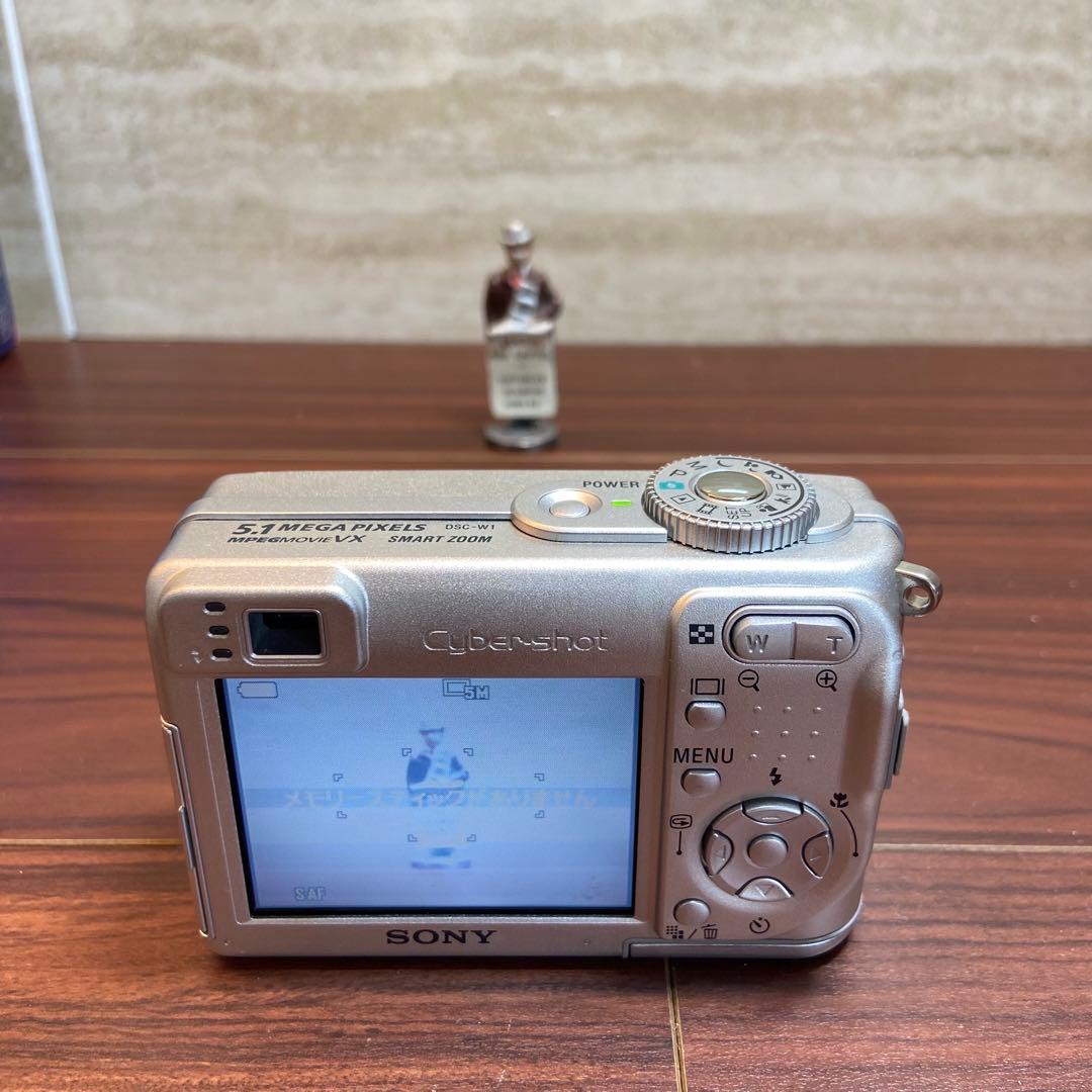 SONY Cyber-shot DSC-W1 デジカメ ほぼ新品 3801