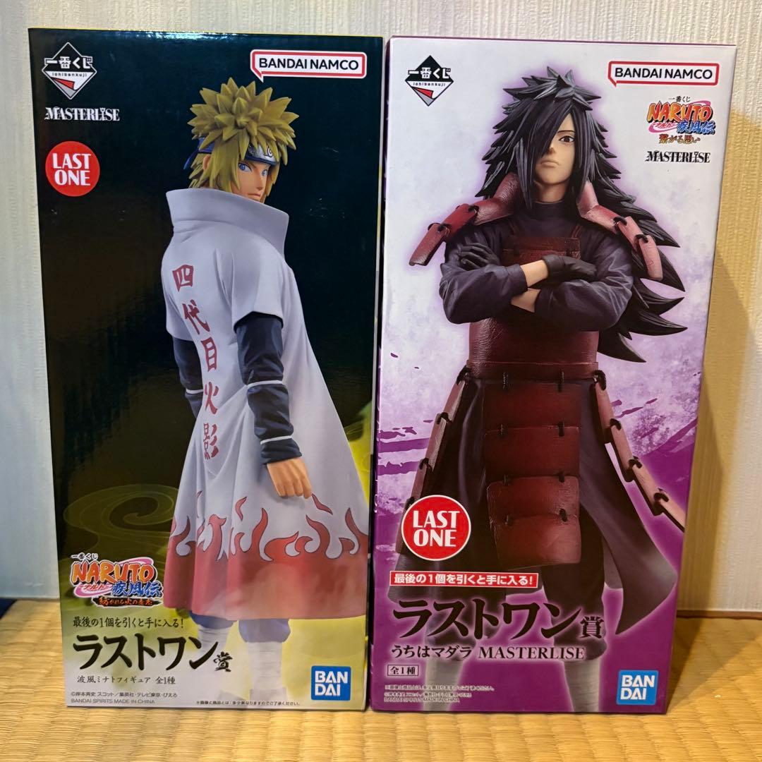 波風ミナト　うちはマダラ　MASTERLISE 一番くじ　ラストワン賞 千手柱間、千手扉間、うちはマダラのフィギュア画像公開！「一番くじ