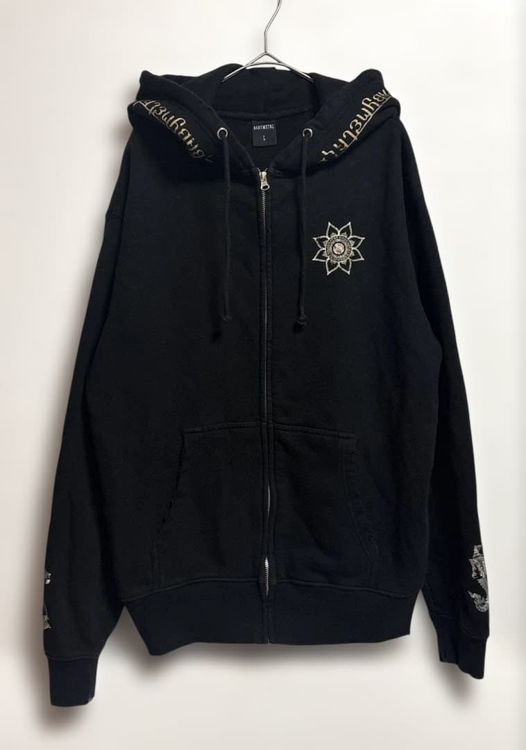 BABYMETAL FOX GOD MANDALA ダメージパーカー Lサイズ - メルカリ