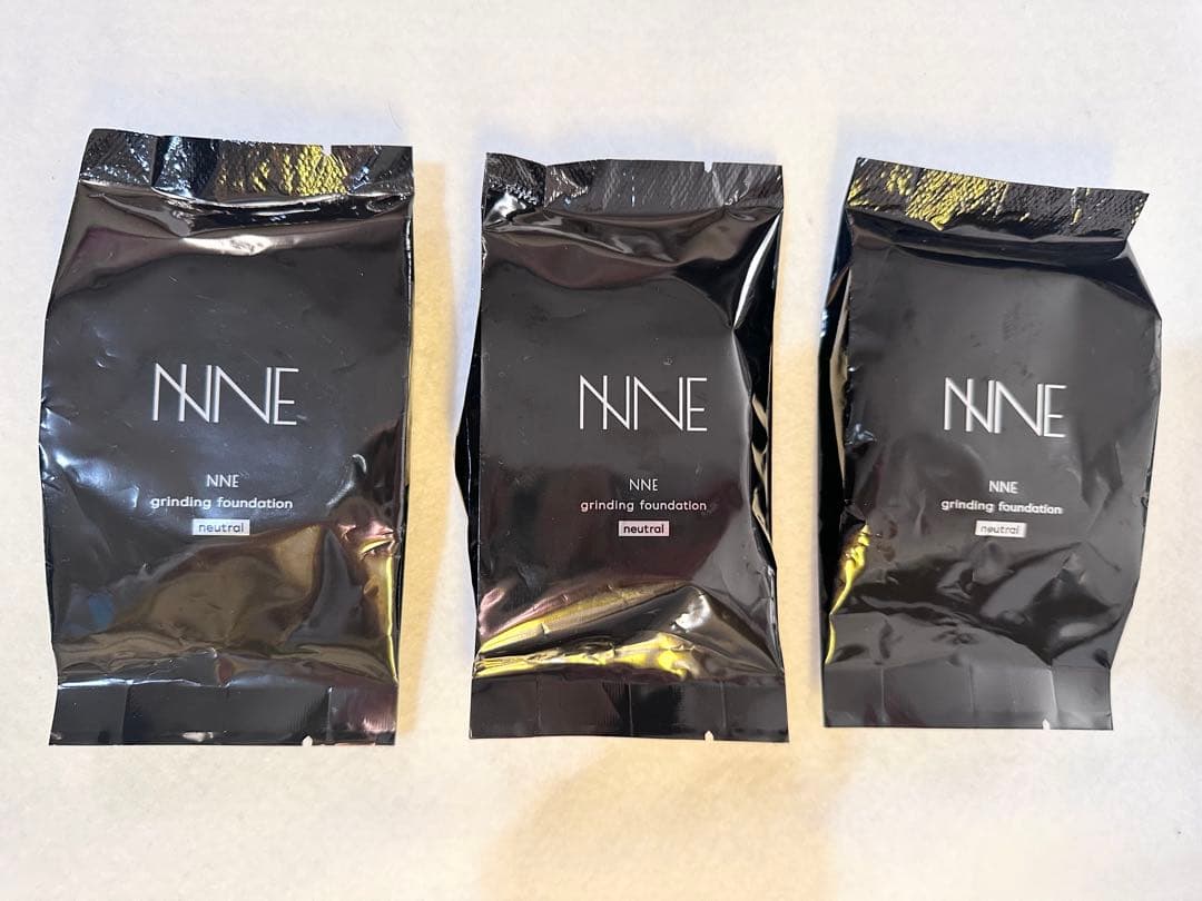 NNE グラインディングファンデーション ニュートラル 3個セット 新発売】ついに出た！累計127,000個販売突破(※1)の針ファンデ『NNE