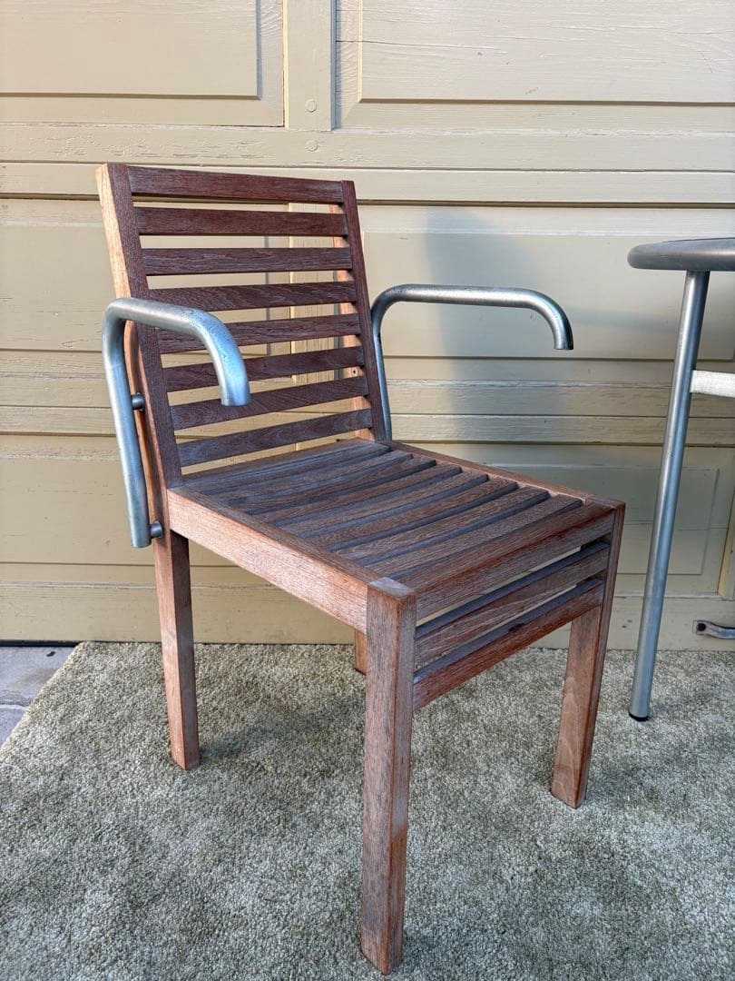 ①カッシーナ 植木莞爾 RIGA TEAKS テーブル分 - メルカリ