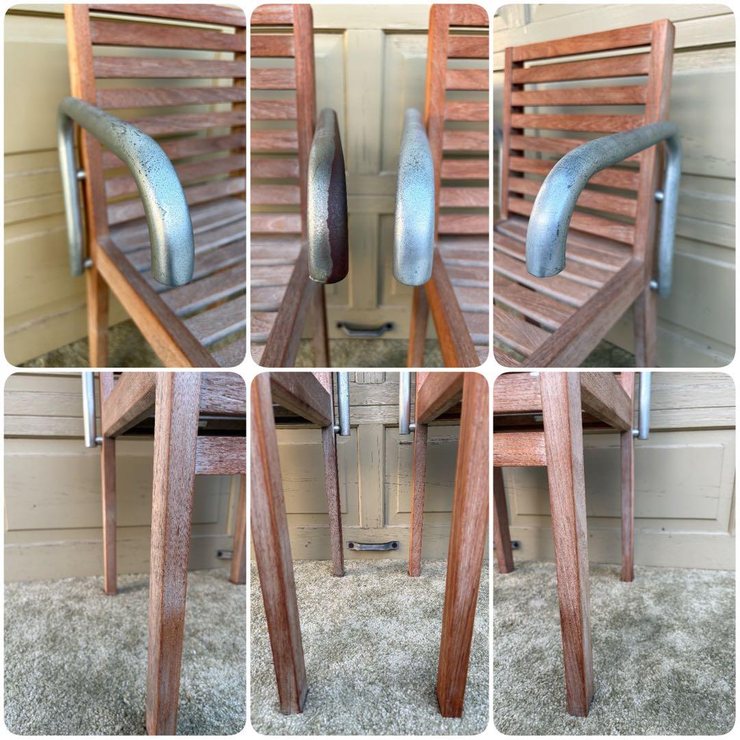 ①カッシーナ 植木莞爾 RIGA TEAKS テーブル分 - メルカリ