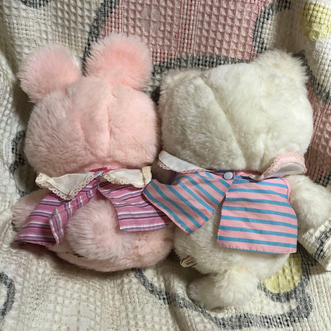 吉徳 クリーミー 昭和レトロ 初期タグ 当時の物 ウサギ＆ネコ