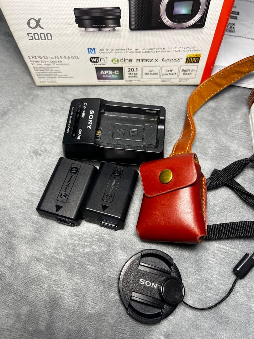 美品 Sony α5000 ダブルバッテリー付＋HDR-CX680 まとめ売り - メルカリ