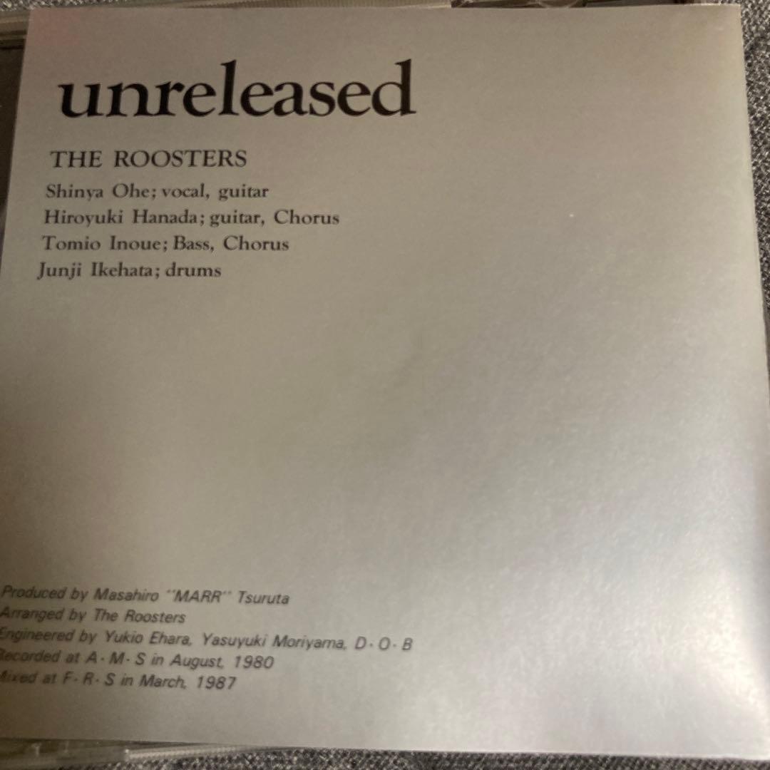 ルースターズ / アンリリースド 14＋2曲CD THE ROOSTERS - メルカリ