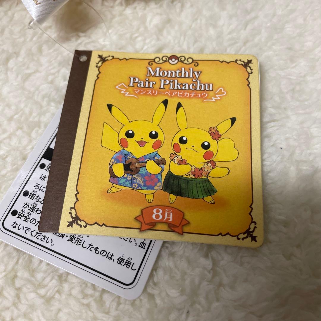 ポケモンセンター マンスリーペアピカチュウ 8月 - メルカリ